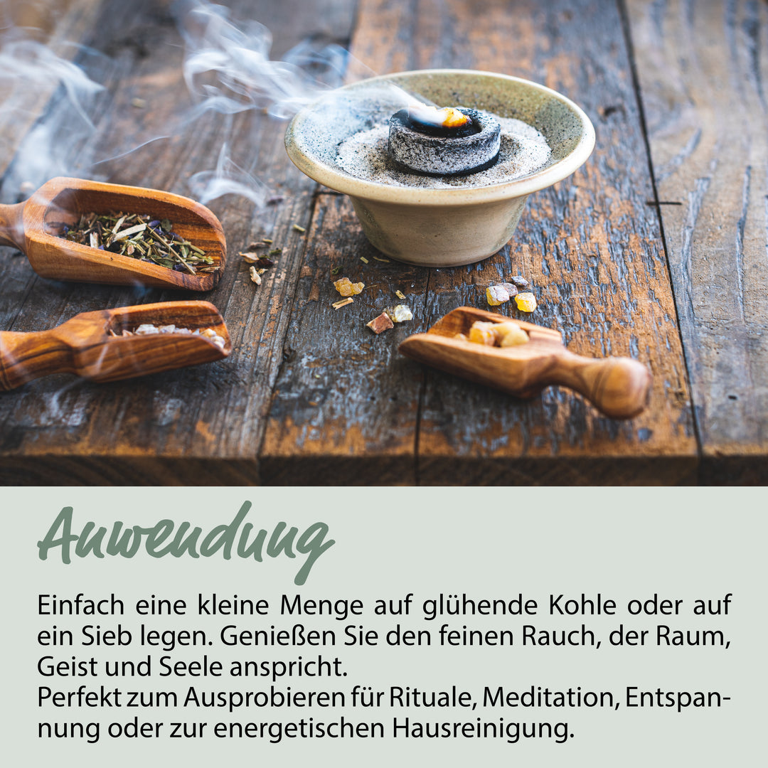 Schnupperset „Harze &amp; Weihrauch“