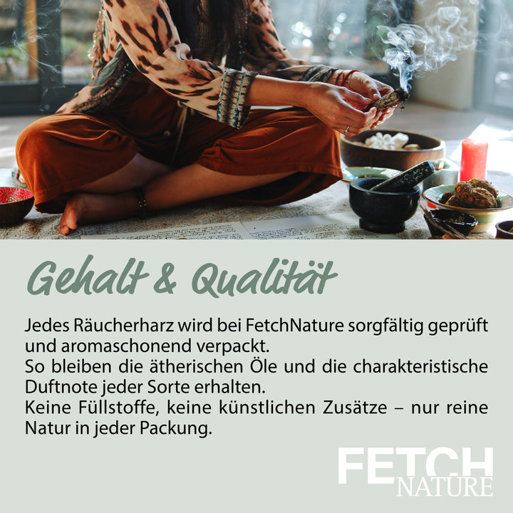 Schnupperset „Harze &amp; Weihrauch“