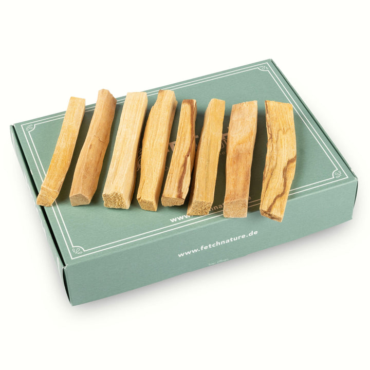 Premium Palo Santo Räucherholz aus Peru, 8 Stück